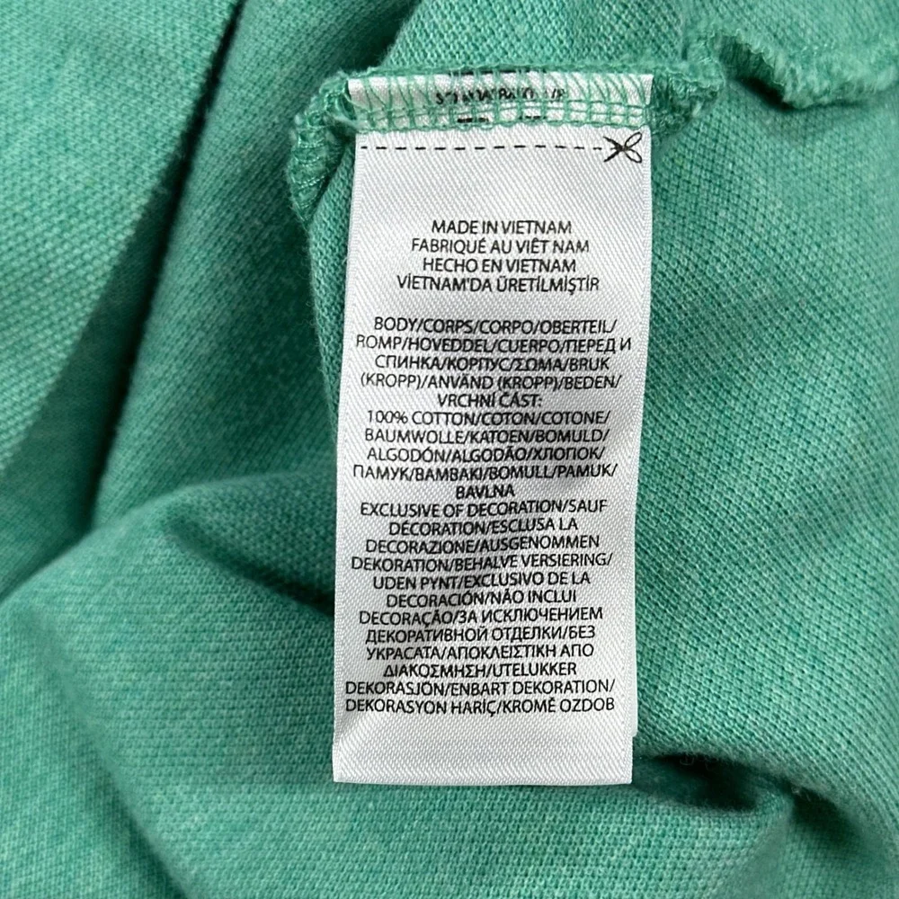 Polo Ralph Lauren Polo Shirt Mens XXL Green Classic Fit Iconic Mesh Pink Pony